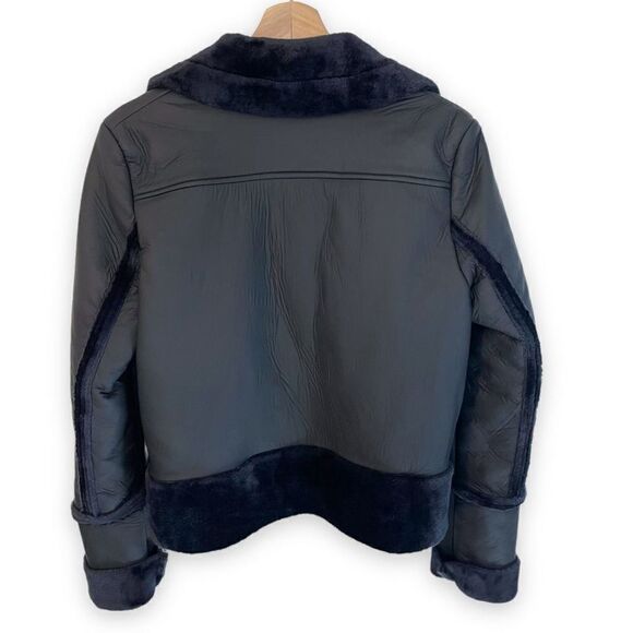 BB Dakota Shearling Bomber Jacket - Picture 7 of 11